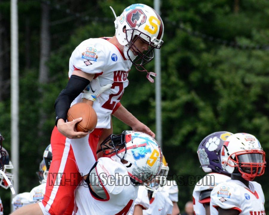 Big plays on defense, special teams lift West to win over East in CHaD All-Star Football Game (video)
