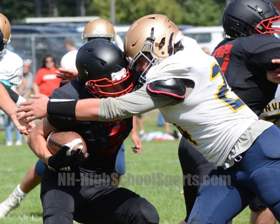 Campbell football grinds out close win over ConVal (video)