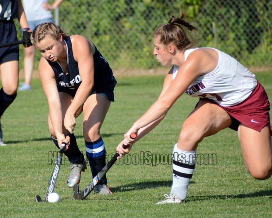 Goffstown field hockey shuts out Milford to pick up first win of season (video)