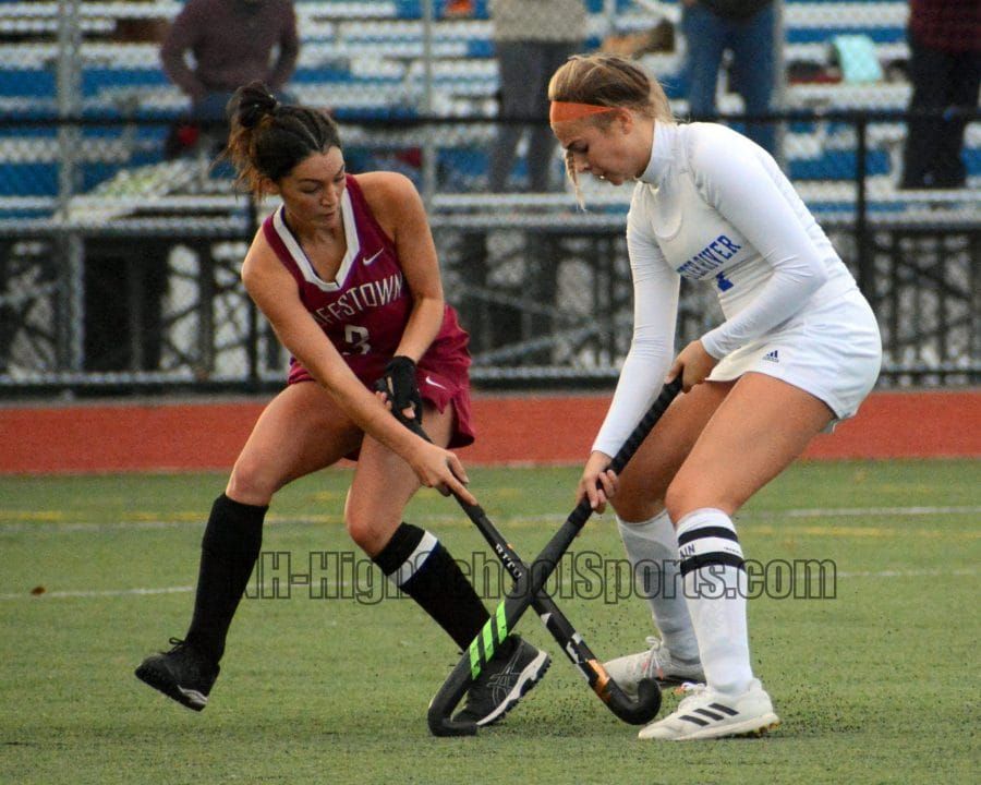 Adjustment on corner helps Goffstown field hockey get past Oyster River (video)