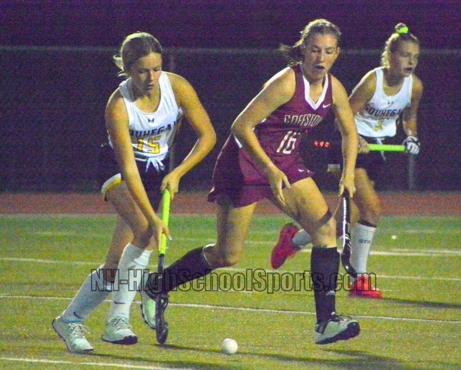 Strong second half lifts Souhegan field hockey past Goffstown (video)