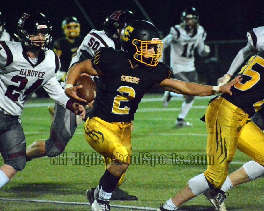 Souhegan football outlasts Hanover to pick up win (video)