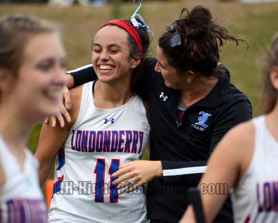 Overtime goal by Daileanes sends Londonderry field hockey to win over Keene (video)