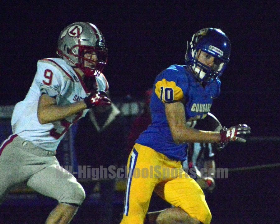 Kearsarge football runs over Laconia to pick up win (video)