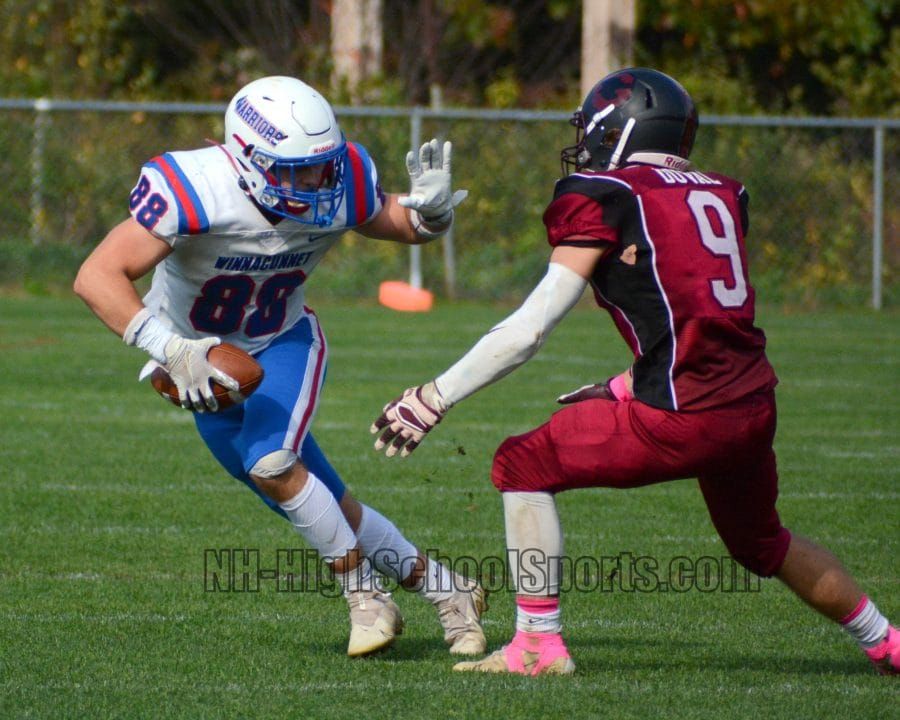 Winnacunnet football starts fast in win over Goffstown (video)
