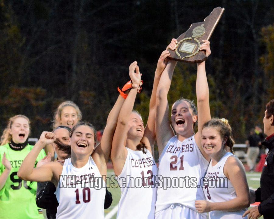 Big second half lifts Portsmouth past Goffstown in D2 field hockey title game (video)