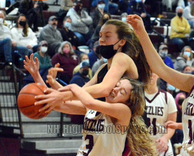 Bedford girls basketball fights back in second half to beat Goffstown (video)