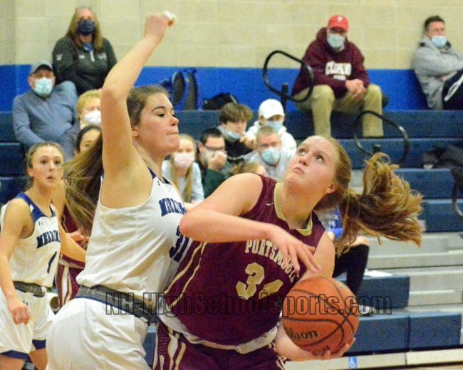 Portsmouth girls basketball pulls away in fourth quarter to beat Merrimack (video)