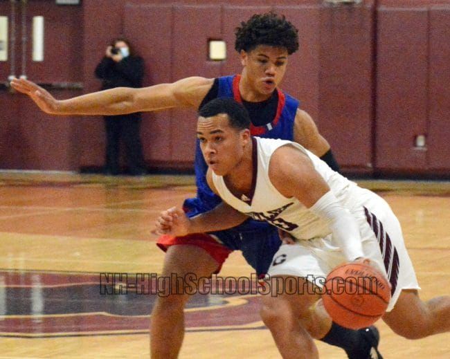 Goffstown boys basketball comes back in fourth quarter to hand Trinity first loss (video)
