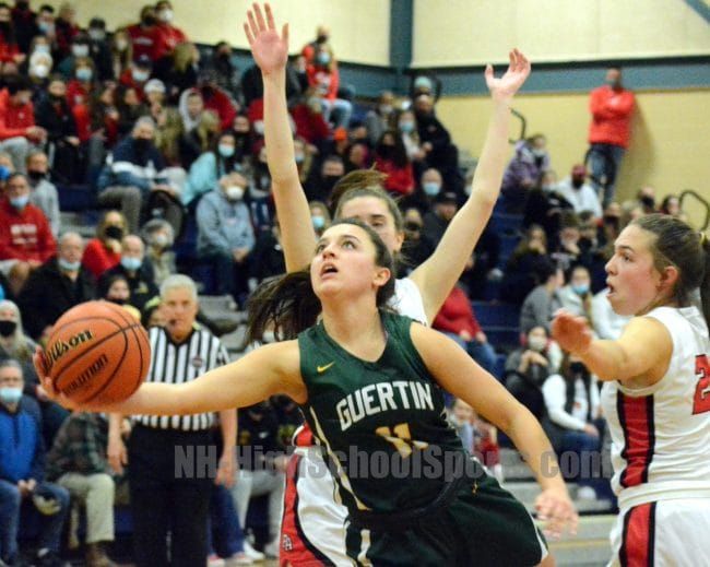 Bishop Guertin girls basketball pulls away in 2nd half to beat Pinkerton in D1 semis (video)