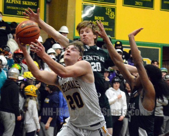 Bishop Guertin boys basketball shoots its way past Manchester Central (video)