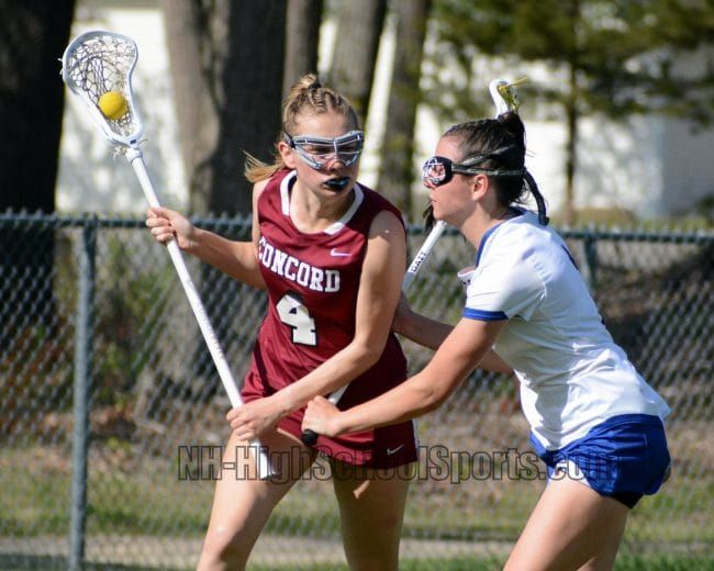 Londonderry girls lacrosse takes heat, cruises to win over Concord (video)