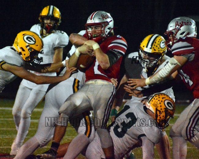 Pinkerton football hangs on to beat Bishop Guertin, advance to D1 semifinals