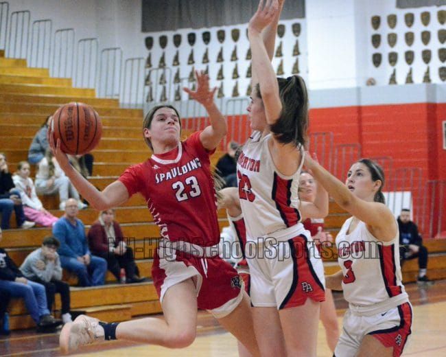 Pinkerton girls basketball takes care of business in playoff win over Spaulding (video)