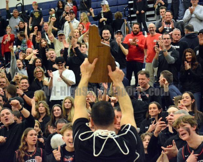 Bedford pulls away late to beat Pinkerton, claim first D1 boys basketball title (video)
