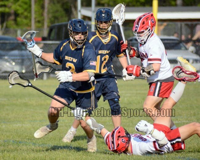 Bow boys lacrosse holds off Campbell to remain unbeaten (video)