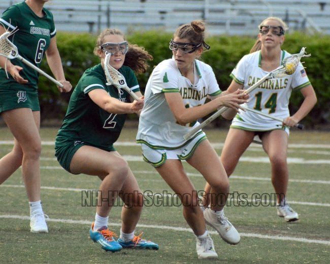 Bishop Guertin girls lacrosse hangs on to snap Dover’s 10-game win streak (video)