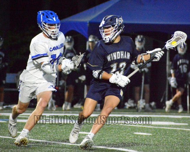 Windham boys lacrosse rallies for OT win over Hollis Brookline (video)