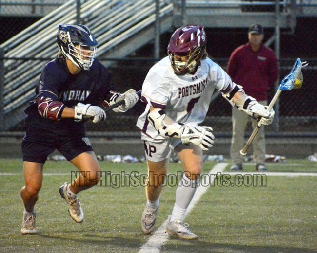 Portsmouth boys lacrosse survives slow start to beat Windham in D2 semis (video)
