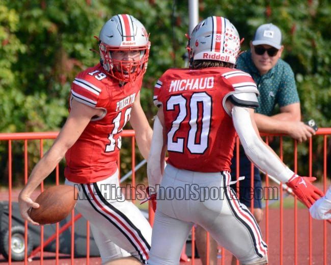 Pinkerton football stays hot, rolls to win over Alvirne (video)
