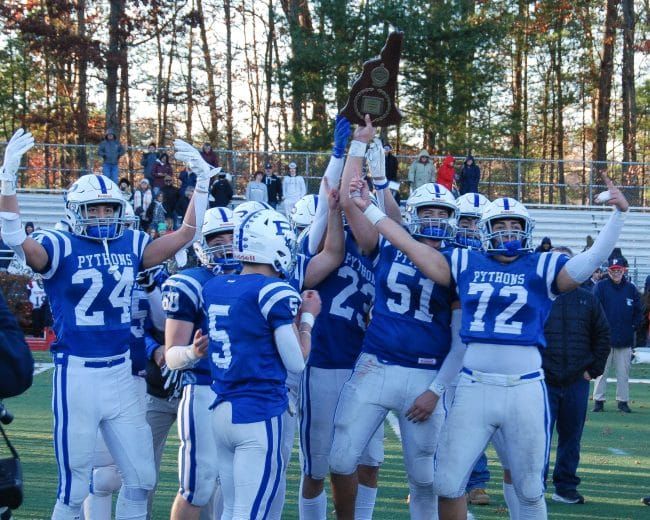 Pelham stays at the top, beats Plymouth for D2 football championship