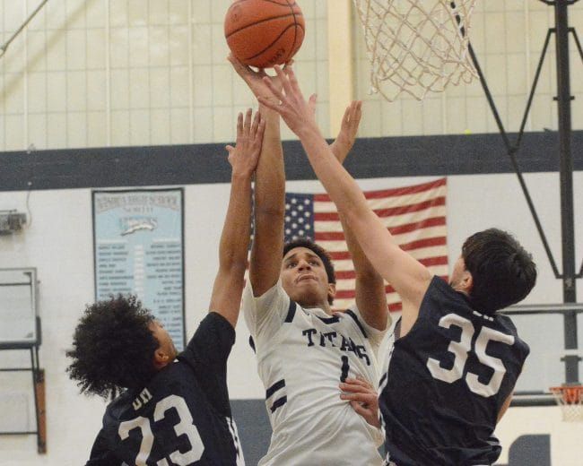 Nashua North, South sweep the day from Milford, Souhegan at Holiday Basketball Tournament (video)