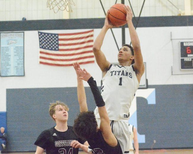 Nashua North boys basketball survives Goffstown to advance in D1 playoffs (video)