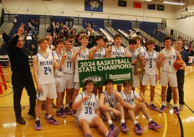 Late run fuels Pelham boys basketball past Hanover, to 2nd straight D2 title