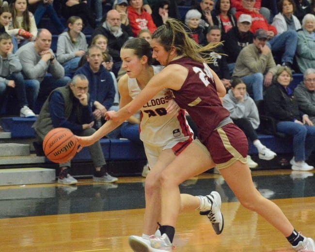 Bedford girls basketball rolls into D1 title game with win over Portsmouth (video)
