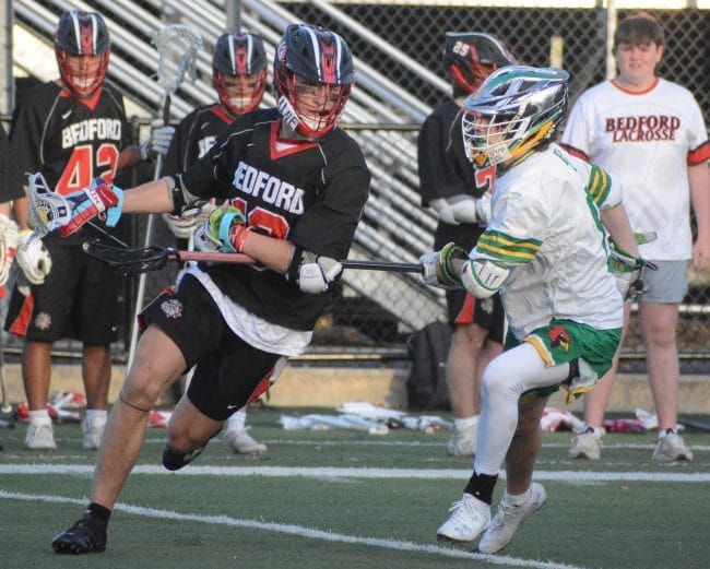Bedford boys lacrosse now firmly on Bishop Guertin’s radar