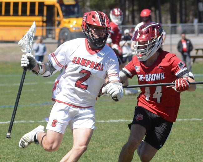 Aggressive approach on defense helped Coe-Brown boys lacrosse get win against Campbell