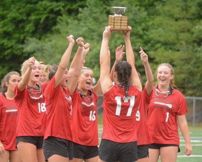 Redfern, Schnider help lead New Hampshire to win in Twin State girls lacrosse game (video)
