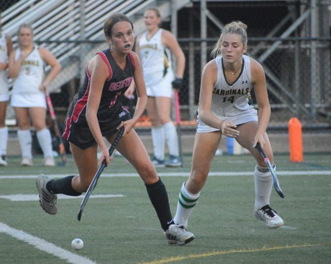 Short break helped lead to game-winner for Bedford field hockey