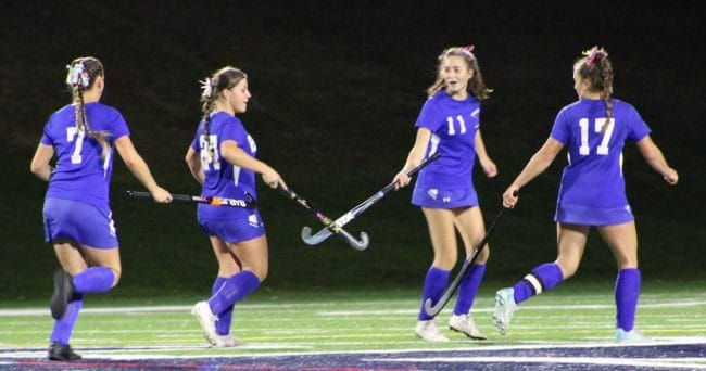 Division III field hockey tournament begins with everyone chasing Gilford