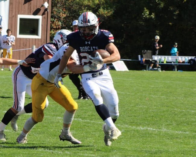Plymouth football uses depth to run past Bow