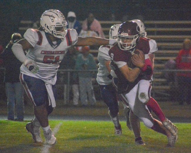 Concord football put it all together on offense when it needed to against Manchester Memorial