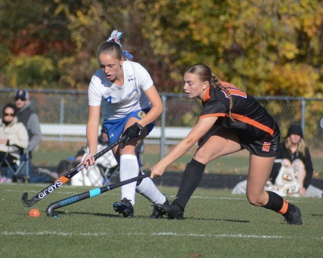 Gilford field hockey rolls past Newport, into D3 semifinals (video)