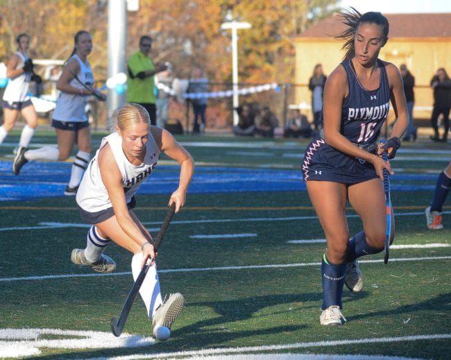 Hollis Brookline field hockey survives against Plymouth to return to D2 semis