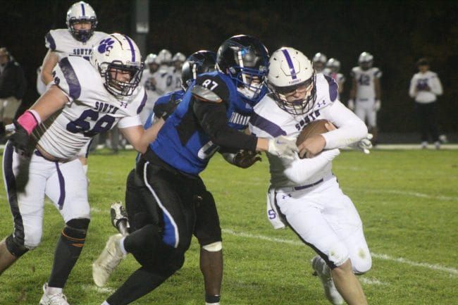 Nashua South football takes care of business quick to beat Merrimack