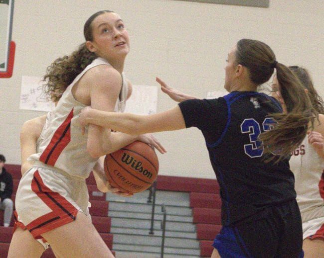 Allard leads charge as Bedford girls basketball holds off Concord Christian