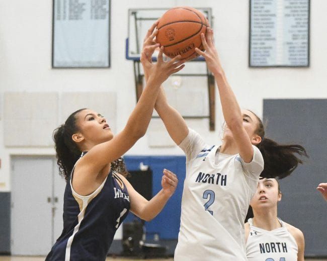 Windham girls basketball solidifies seeding with win over Nashua North (video)