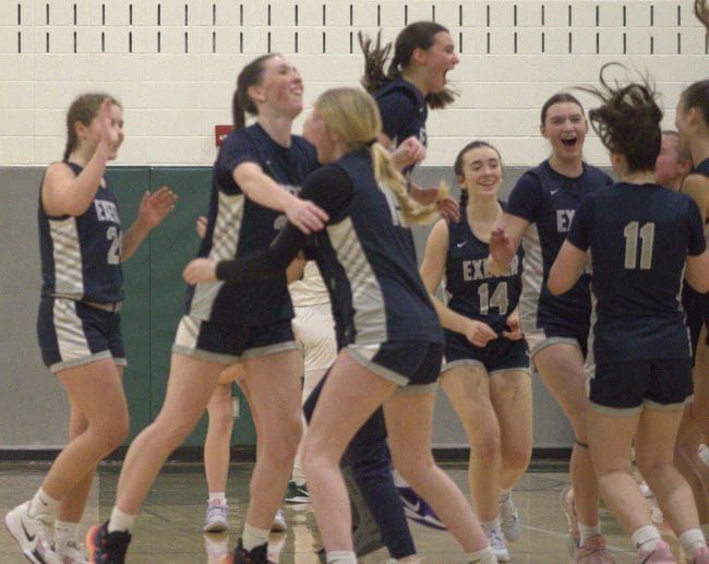 Exeter girls basketball comes back in 2nd half to beat Dover in D1 playoffs