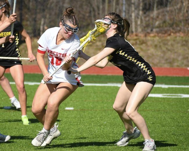 Pinkerton girls lacrosse able to overcome Souhegan comeback (video)
