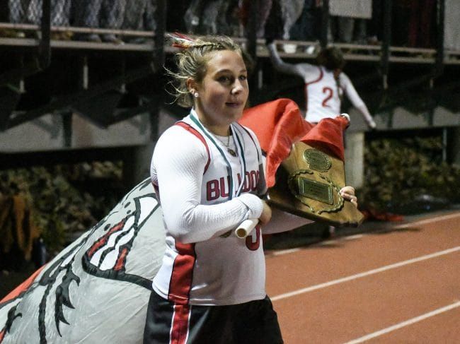 Bedford beats Keene to capture first D1 field hockey title (video)