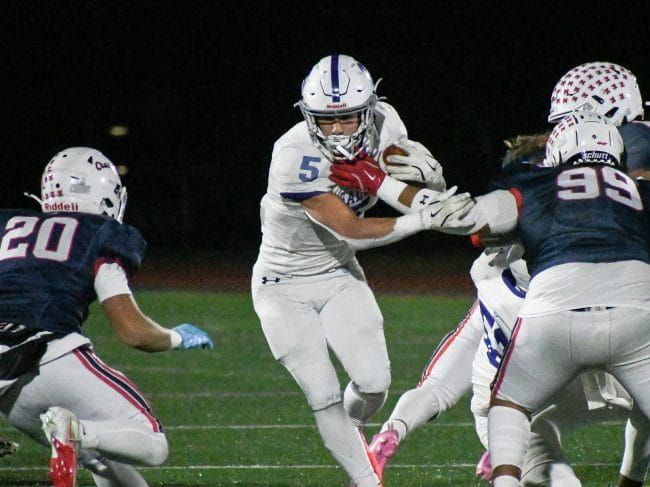 Salem football able to dictate play in postseason win over Manchester Memorial