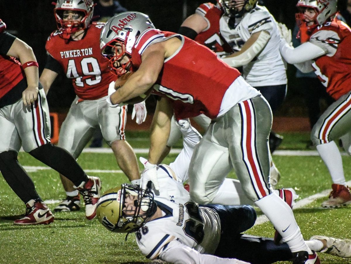 Football Roundup: Pinkerton overcomes slow start to beat Windham (video)