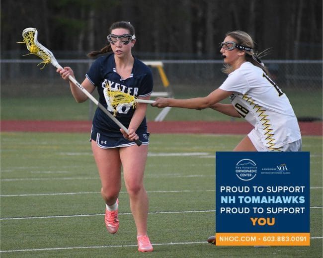 Exeter continues to climb in New Hampshire Orthopaedic Center/NHHSSports Girls Lacrosse Coaches Poll