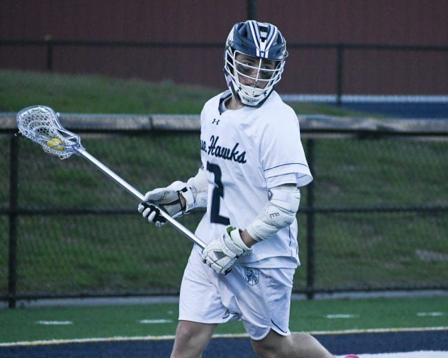 Haugh’s return to Exeter boys lacrosse giving Blue Hawks a boost