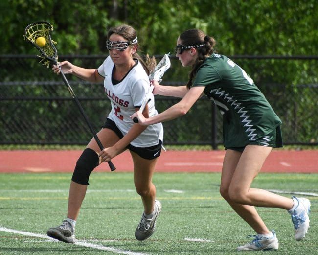 Bedford girls lacrosse finds a way in 4th quarter to beat Dover in D1 playoffs