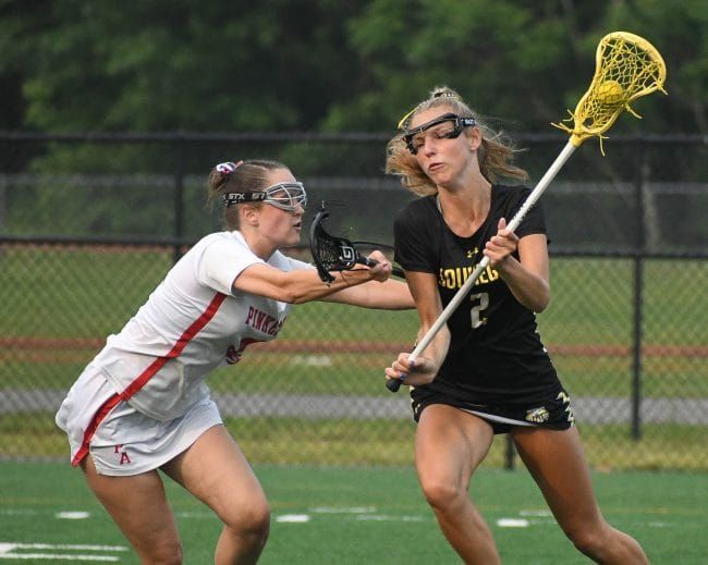 Souhegan girls lacrosse comes back to beat Pinkerton in OT in D1 semis (video)